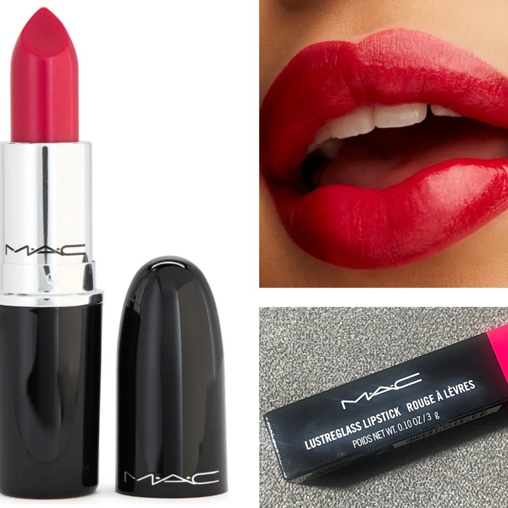 🥰🥰MAC Lustreglass Lipstick 546- Pink Big🥰🥰 - Picture 1 of 5
